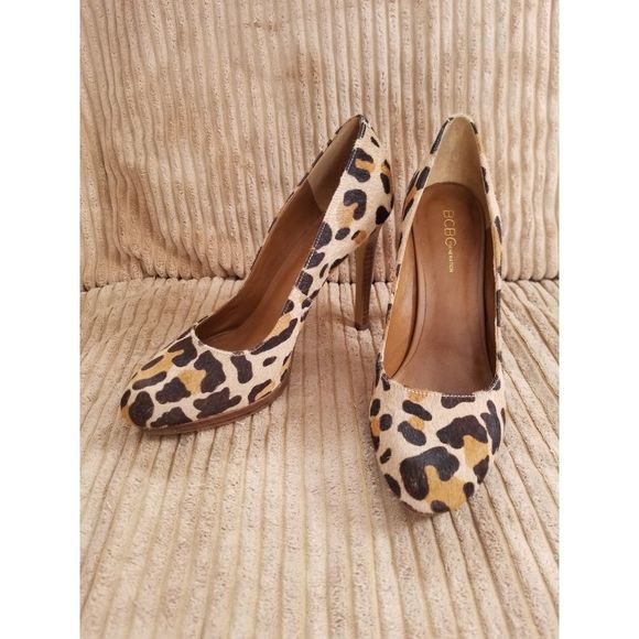 BCBGeneration Cheetah Print Stiletto Pumps - Picture 3 of 7